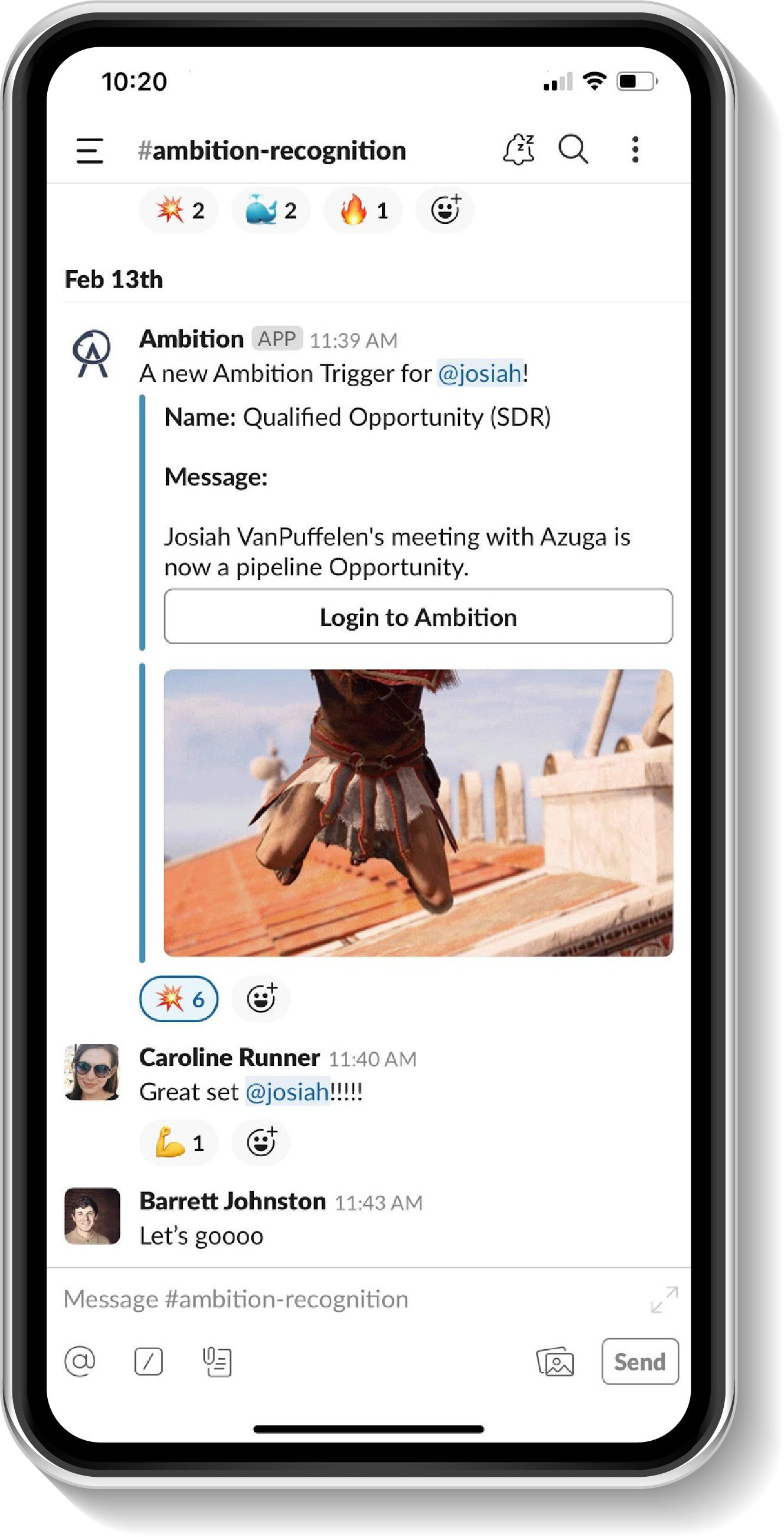 Ambition Insights - Alerts