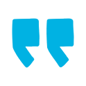Blue quotes